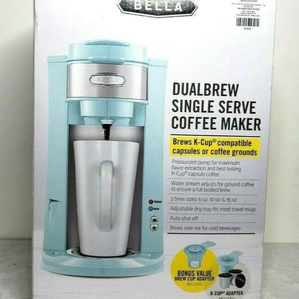 Bella Dual Brew Single-Serve Coffee Maker